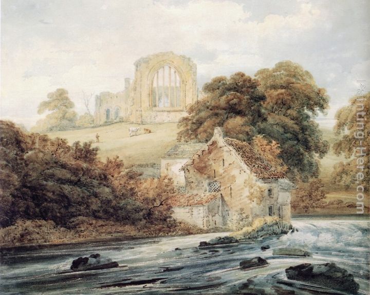 Thomas Girtin Egglestone Abbey, Co.Durham